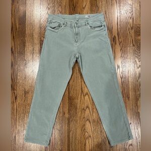 Light green Faherty denim with stretch Size 38.